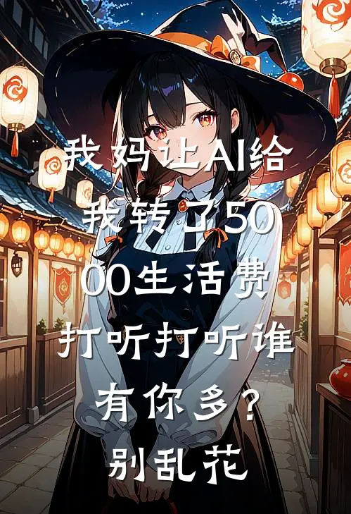 我妈让AI给我转了5000生活费：打听打听谁有你多？别乱花