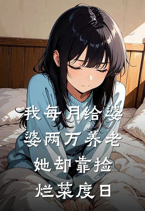 我每月给婆婆两万养老，她却靠捡烂菜度日