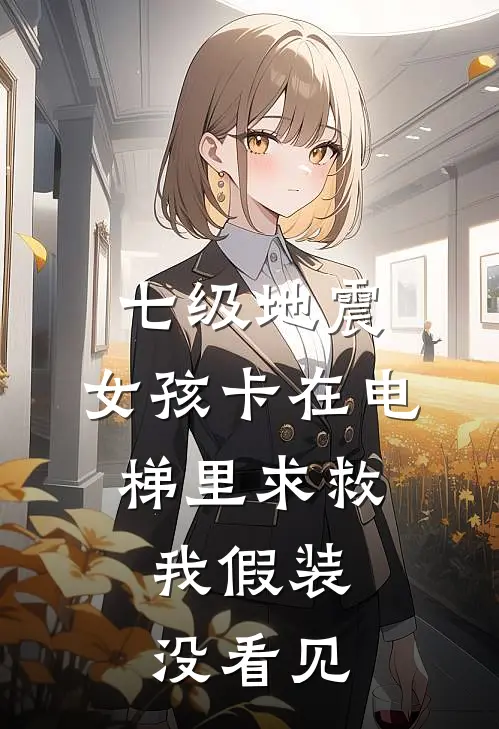 七级地震，女孩卡在电梯里求救，我假装没看见