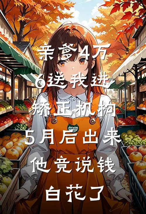 亲爹4万6送我进矫正机构，5月后出来，他竟说钱白花了