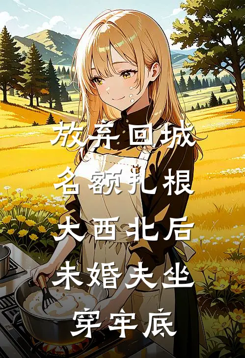 放弃回城名额扎根大西北后，未婚夫坐穿牢底