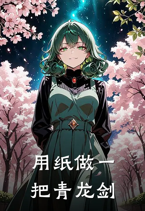 用纸做一把青龙剑