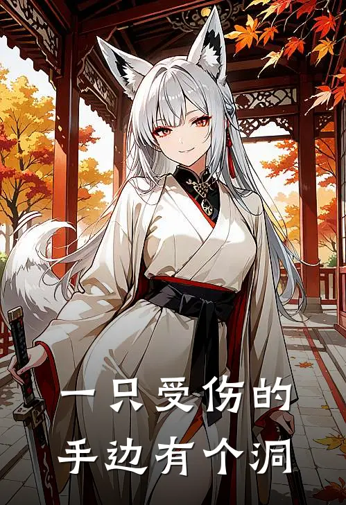 一只受伤的手边有个洞