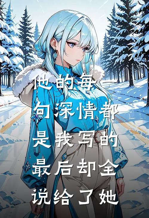 他的每一句深情都是我写的，最后却全说给了她