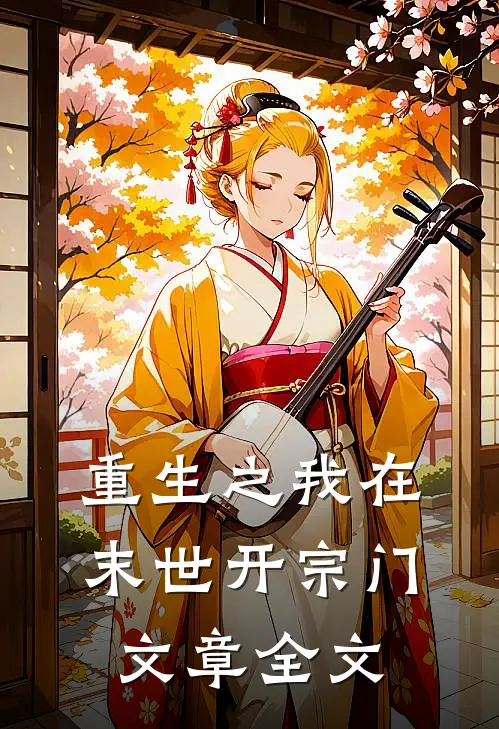 重生之我在末世开宗门文章全文免费阅读