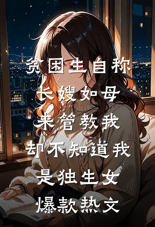 贫困生自称长嫂如母来管教我，却不知道我是独生女爆款热文