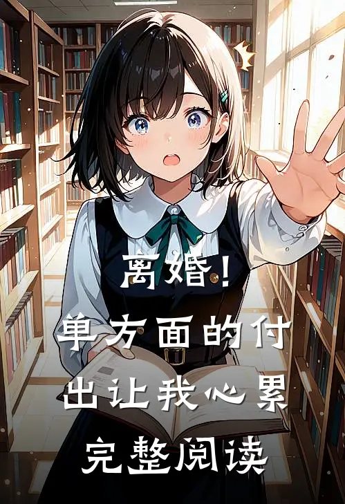 离婚！单方面的付出让我心累完整阅读