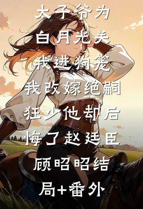 188京圈太子爷为白月光关我进狗笼，我改嫁绝嗣狂少他却后悔了赵廷臣顾昭昭结局+番外