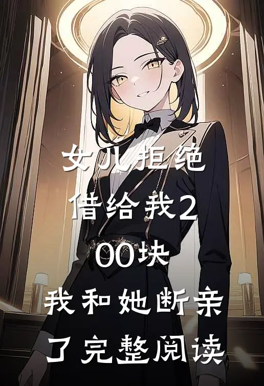 女儿拒绝借给我200块,我和她断亲了完整阅读