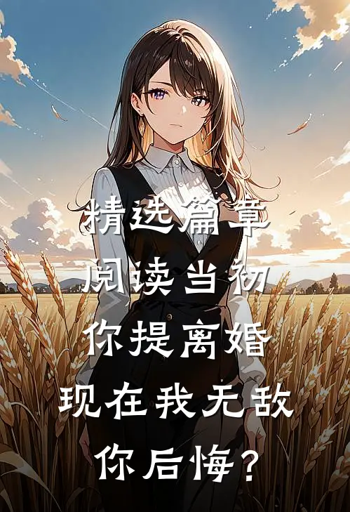 精选篇章阅读当初你提离婚，现在我无敌你后悔？