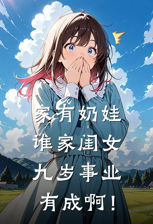 家有奶娃：谁家闺女九岁事业有成啊！