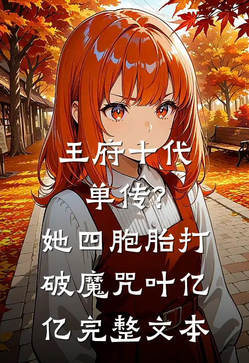 王府十代单传?她四胞胎打破魔咒 叶亿亿完整文本