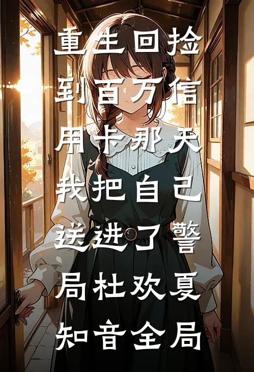 重生回捡到百万信用卡那天，我把自己送进了警局杜欢夏知音全局